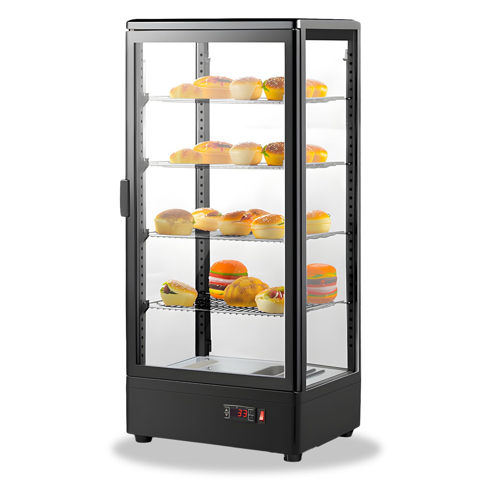 ホットショーケース Amazon.co.jp: 18Depot ホットショーケース 保温 省エネ コンパクト